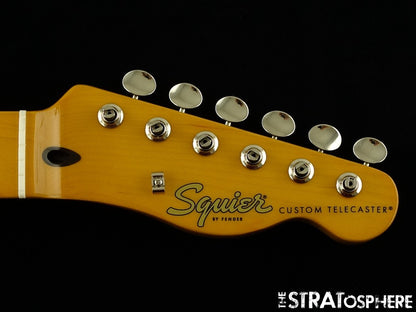 Fender FSR Squier Classic Vibe 60s Custom Tele NECK w/ TUNERS 1960s Maple