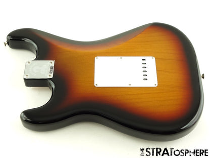 Fender Jimi Hendrix Stratocaster BODY + HARDWARE Strat, Sunburst 3TS