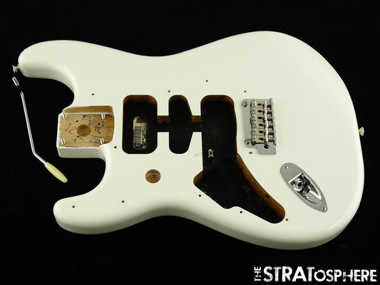 LEFTY Fender Player II Stratocaster BODY + HARDWARE, Strat Alder Polar White