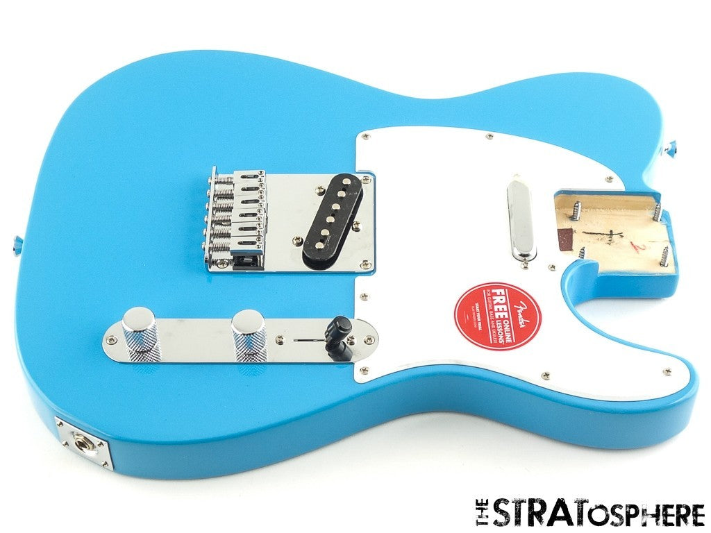 Fender Squier Sonic Tele LOADED BODY Telecaster Guitar Part California Blue