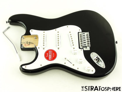 LEFTY Fender Squier Sonic Series Stratocaster Strat LOADED BODY Black