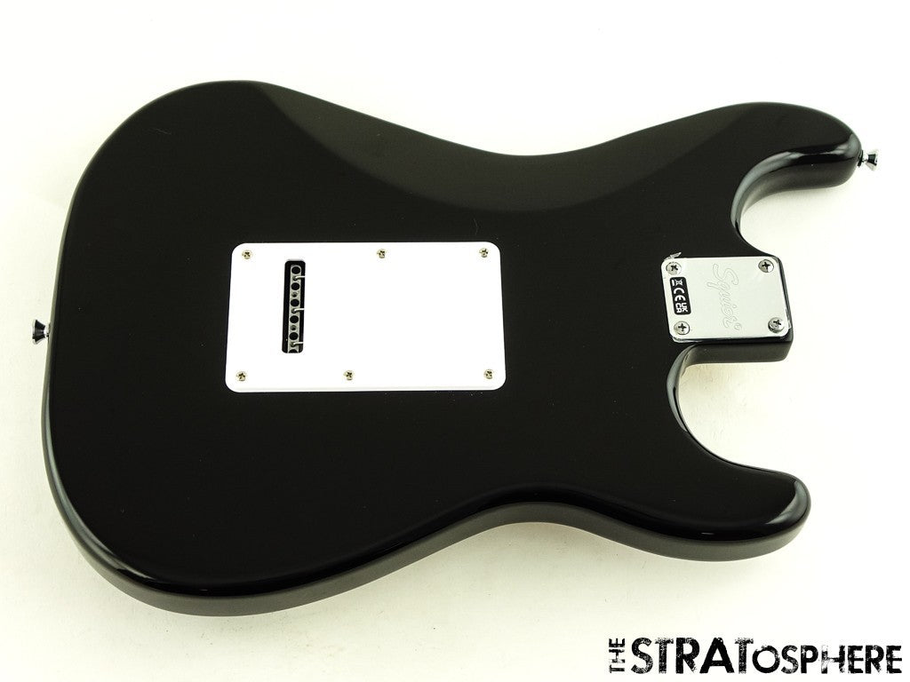 LEFTY Fender Squier Sonic Series Stratocaster Strat LOADED BODY Black