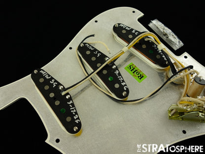 USA Fender Custom Shop W25 Custom Deluxe Stratocast LOADED PICKGUARD, Strat ''SG''