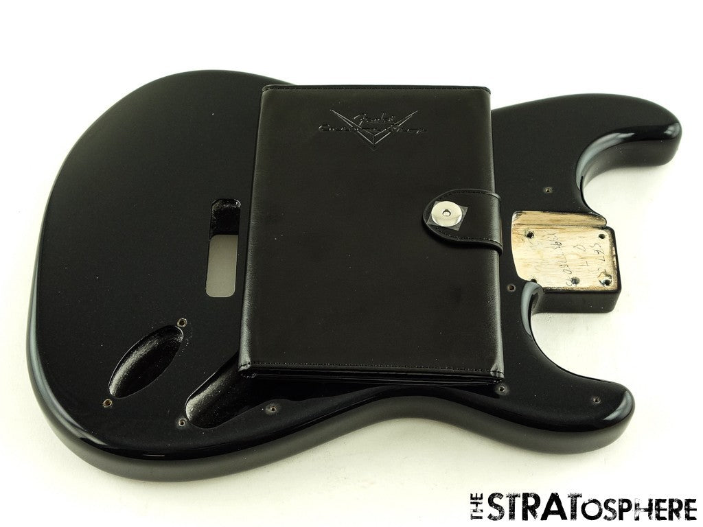 Fender Custom Shop W25 Custom Deluxe Strat BODY Black Sparkle