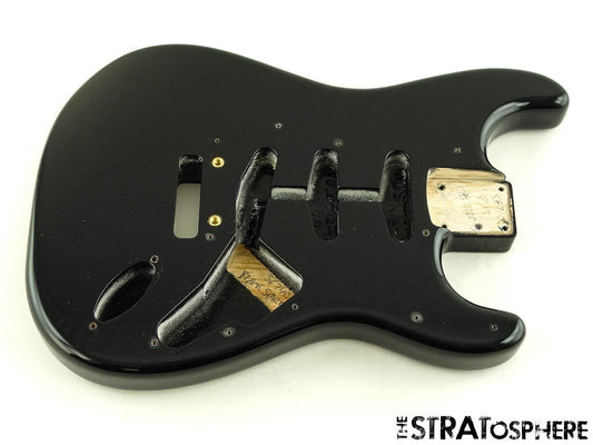 Fender Custom Shop W25 Custom Deluxe Strat BODY Black Sparkle