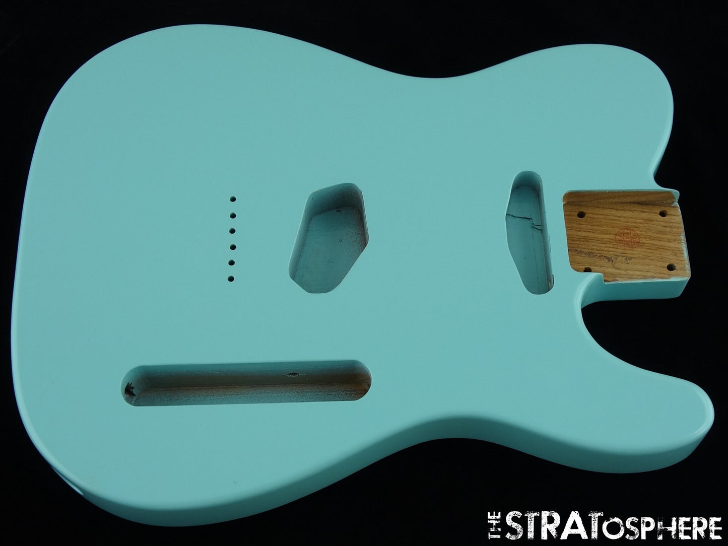 NEW Replacement BODY for Fender Telecaster Tele, Roasted Ash, Sonic Blue