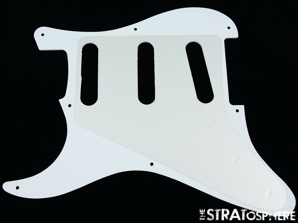 * NEW Stratocaster PICKGUARD for Fender Vintage Strat 8 Hole Diamond Plate Print