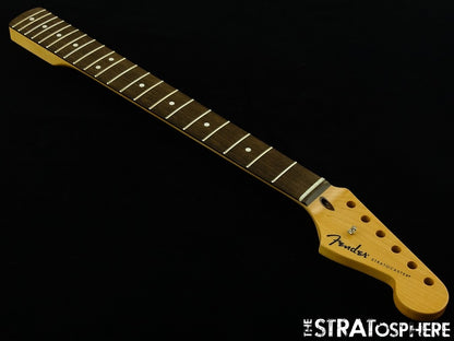 Fender Standard Stratocaster Strat, NECK, Modern ''C'' Parts, Indian Laurel