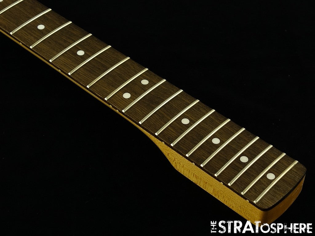 Fender Standard Stratocaster Strat, NECK, Modern ''C'' Parts, Indian Laurel
