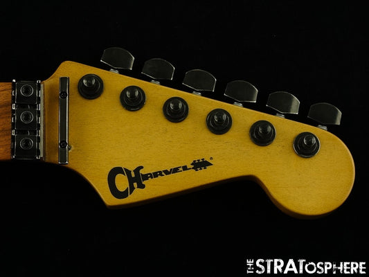 Charvel Pro Mod Relic San Dimas NECK + TUNERS Locking Nut Compound Pau Ferro