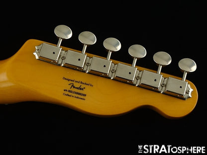 LEFTY Fender Squier Classic Vibe 50s Telecaster NECK & TUNERS, Tele Tinted Maple