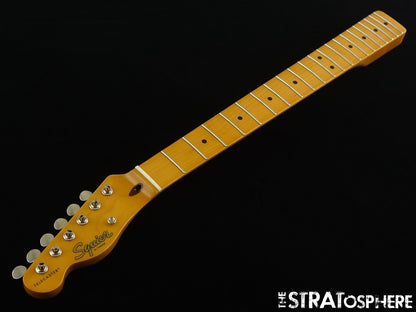 LEFTY Fender Squier Classic Vibe 50s Telecaster NECK & TUNERS, Tele Tinted Maple