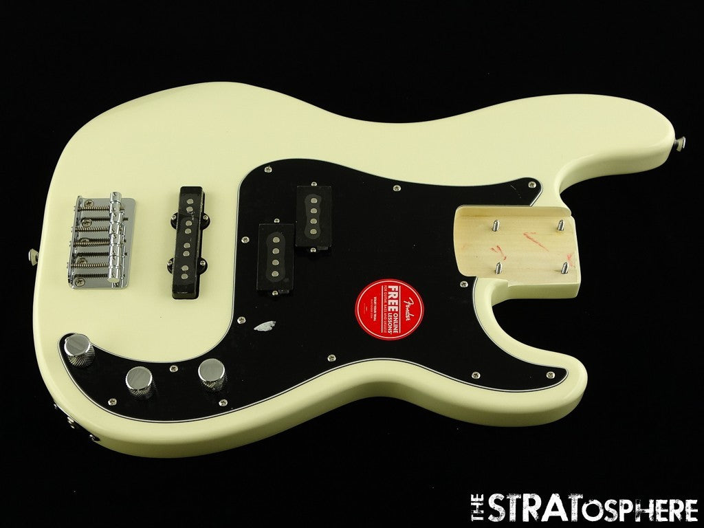 Fender Squier Affinity Precision PJ LOADED BASS BODY, Olympic White