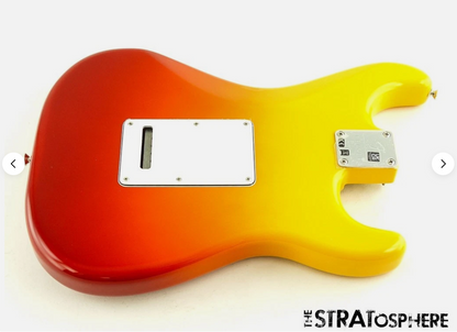 LEFTY Fender Player Plus Series Stratocast Strat BODY + HARDWARE Tequila Sunrise