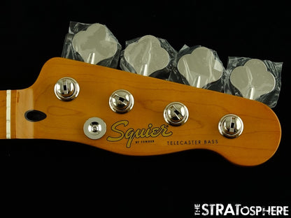 Fender Squier Classic Vibe Telecaster Bass NECK & TUNERS Tele Bass Maple