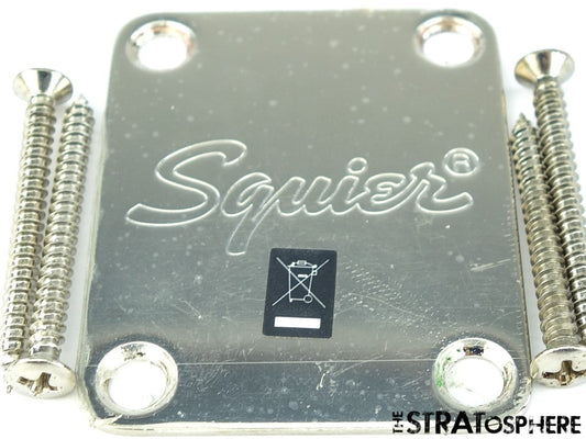 Fender Squier Classic Vibe Telecaster Bass NECK PLATE, Nickel