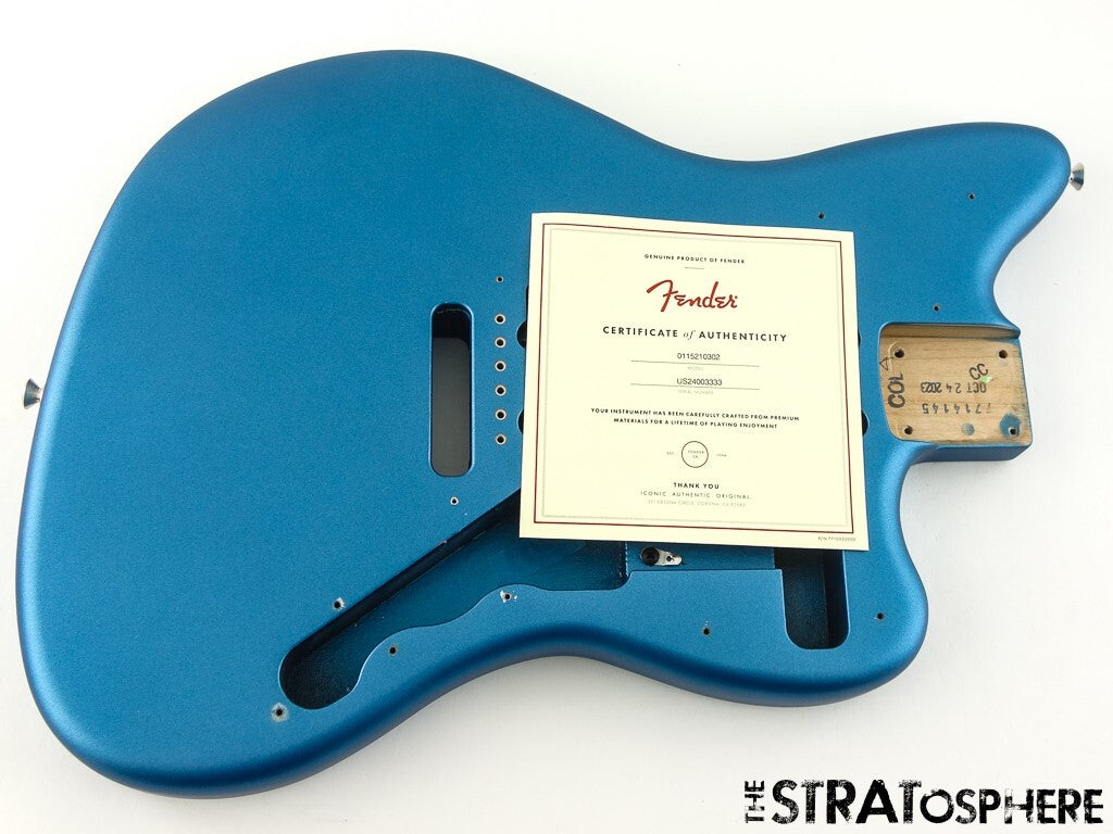 American Performer Fender Jazzmaster BODY USA Guitar Satin Lake Placid Blue
