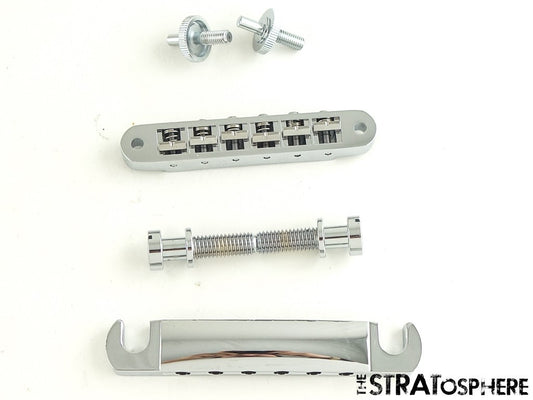 Fender Squier Affinity Starcaster Deluxe Adjustable BRIDGE & Stopbar Tailpiece.