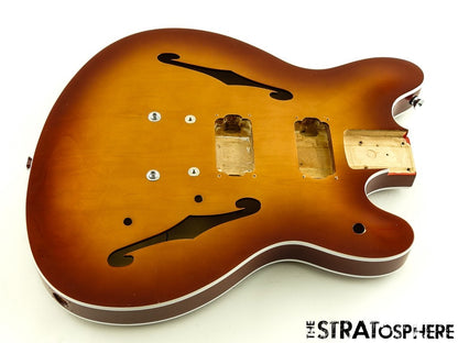 Fender Squier Affinity Starcaster Deluxe BODY Semi-Hollow Sienna Sunburst