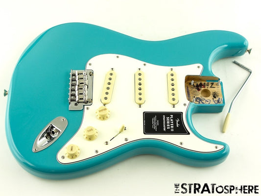 Fender Player II Stratocaster Strat LOADED BODY Alder, Aquatone Blue
