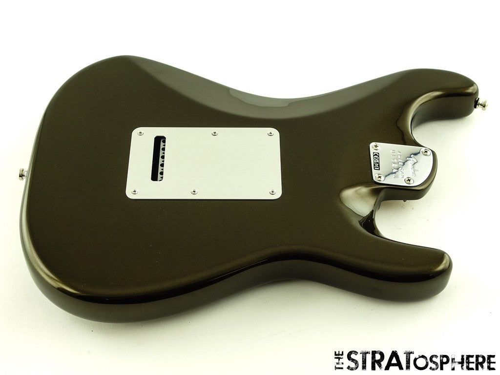 LEFTY Fender American Ultra II Stratocaster Strat, BODY + HARDWARE Texas Tea