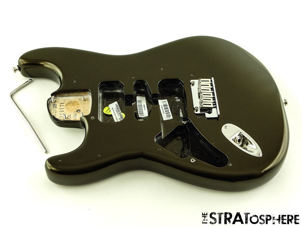 LEFTY Fender American Ultra II Stratocaster Strat, BODY + HARDWARE Texas Tea