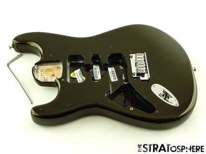 LEFTY Fender American Ultra II Stratocaster Strat, BODY + HARDWARE Texas Tea