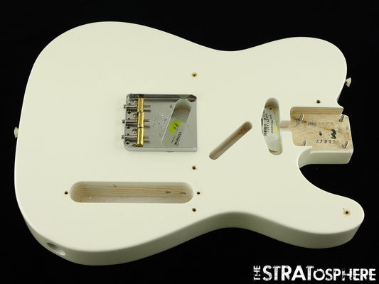 Fender AV II American Vintage 1951 Tele BODY + HARDWARE Ash Proto White