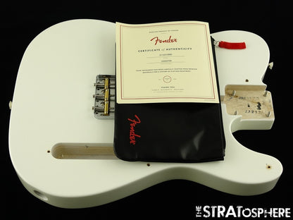 Fender AV II American Vintage 1951 Tele BODY + HARDWARE Ash Proto White