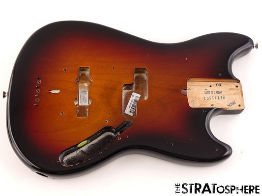 Fender American Performer Mustang Bass BODY USA Parts Sunburst.