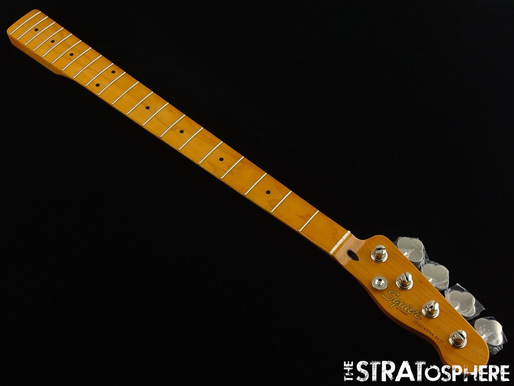 Fender Squier Classic Vibe Telecaster Bass NECK & TUNERS Tele Bass Maple.