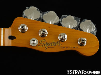 Fender Squier Classic Vibe Telecaster Bass NECK & TUNERS Tele Bass Maple.