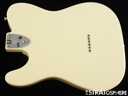 Fender AV II American Vintage Tele 1977 Custom BODY + HARDWARE 77 Olympic White
