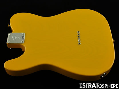 Fender Player II Telecaster Tele, LOADED ASH BODY Modern, Butterscotch Blonde