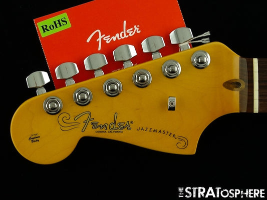 LEFTY Fender American Professional II Jazzmaster NECK +TUNERS, Deep C, Rosewood