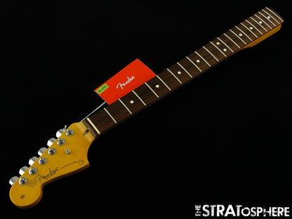 LEFTY Fender American Professional II Jazzmaster NECK +TUNERS, Deep C, Rosewood