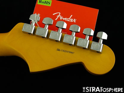 LEFTY Fender American Professional II Jazzmaster NECK +TUNERS, Deep C, Rosewood