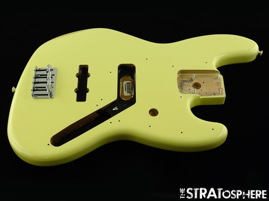 Fender Player II Jazz J Bass BODY & HARDWARE, Modern Guitar Parts Hialeah Yellow