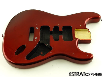 Fender Standard Stratocaster Strat BODY Guitar Parts Poplar Candy Cola
