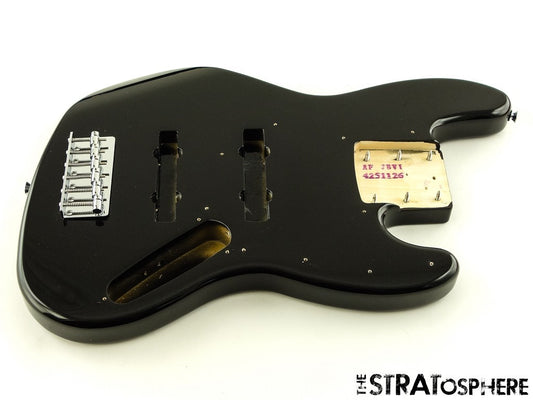 Fender Squier Affinity Jazz BASS VI Six String BODY + HARDWARE Parts Black
