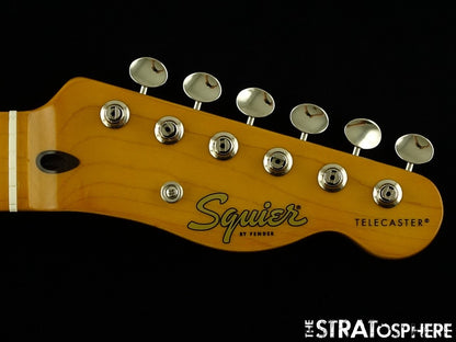 Fender Squier Classic Vibe 50s Telecaster NECK w/ TUNERS, 1950s, Tele, Maple