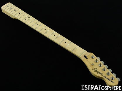 Fender Squier Affinity Series * Telecaster NECK w/ TUNERS Parts for Tele, Maple.