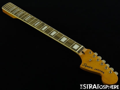 Fender Squier Classic Vibe 70s Jaguar Series Guitar NECK &nd TUNERS, 9.5'' Laurel
