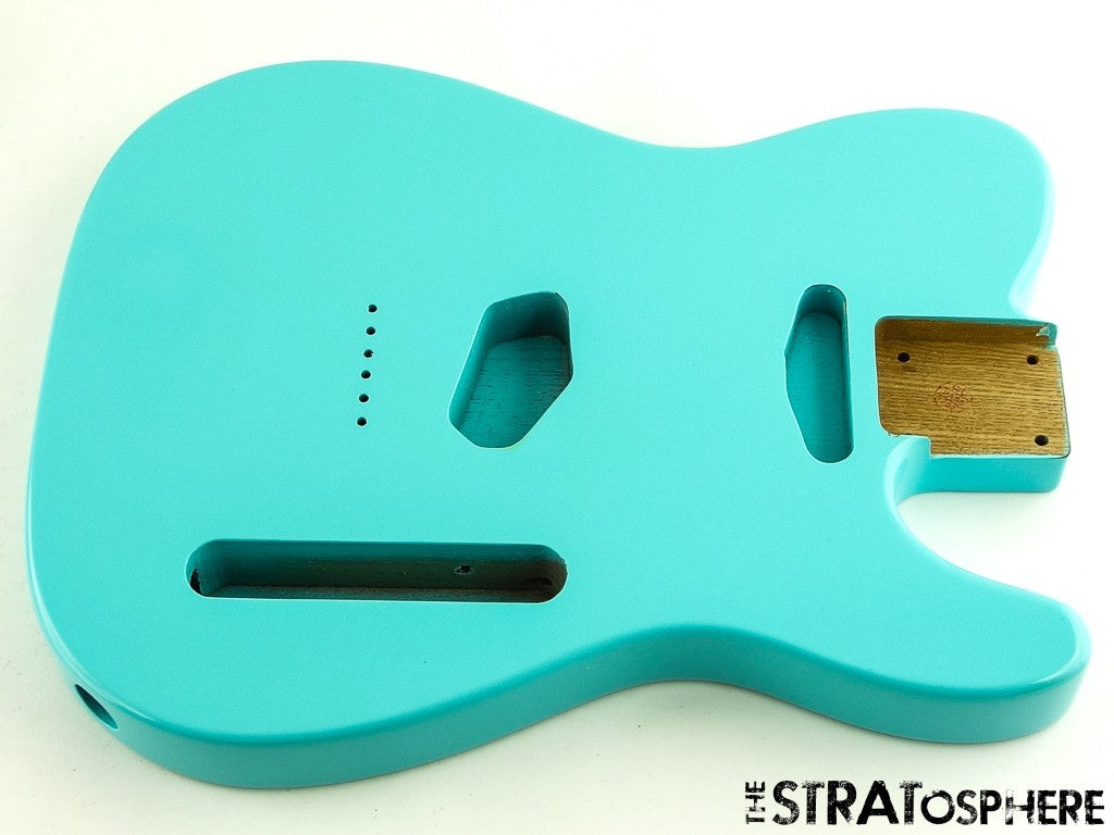 NEW Replacement BODY for Fender Telecaster Tele, Roasted Ash, Sonic Blue $10 OFF