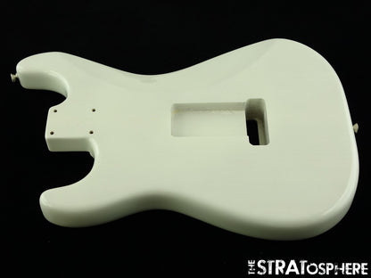 USA Fender Stratocaster ERIC JOHNSON Strat BODY, American Nitro White Blonde!