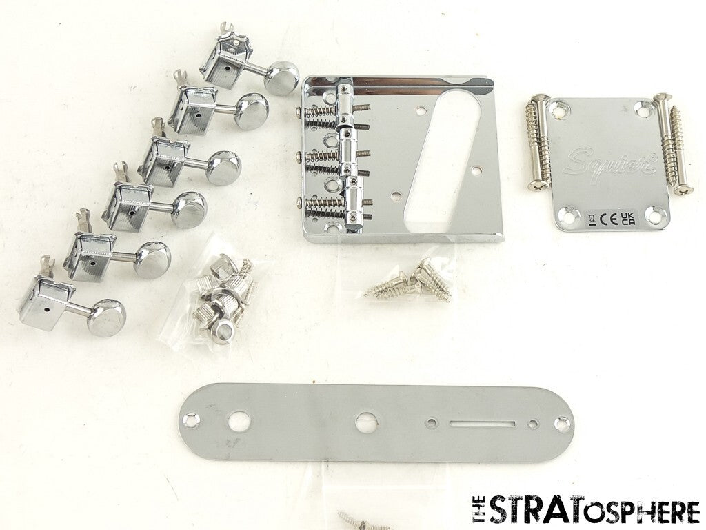 Fender Squier Paranormal Custom Nashville Strat HARDWARE SET Guitar Stratocaster