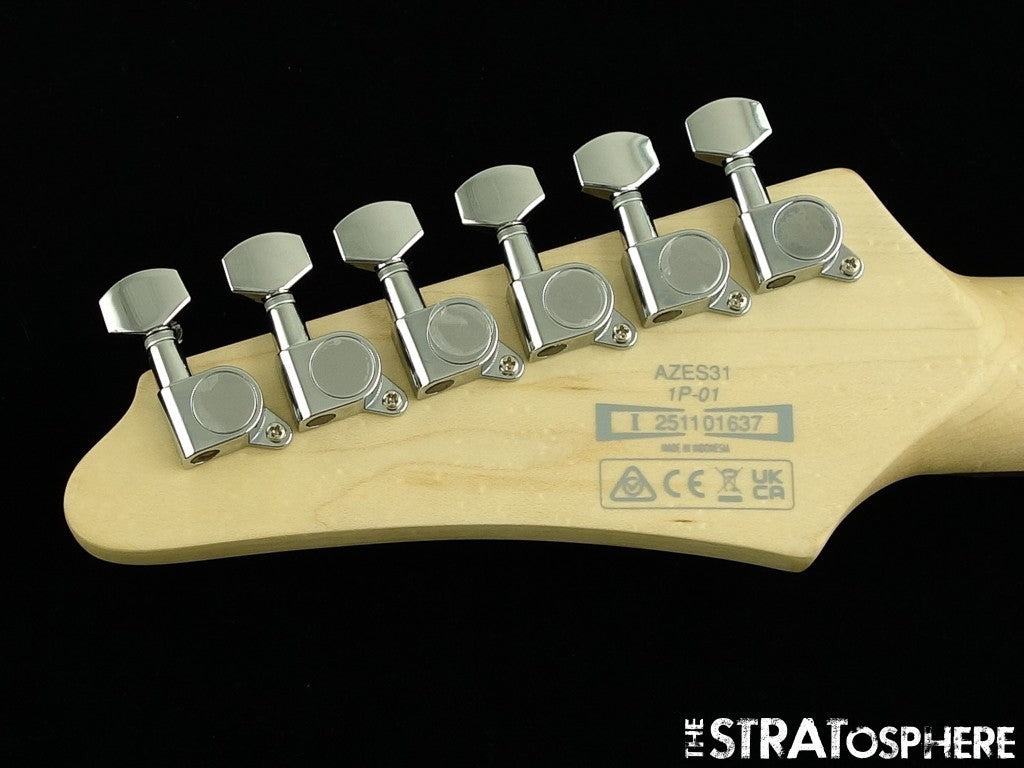 Ibanez AZES31 AZES NECK & TUNERS, Guitar Parts 25'' Medium Frets