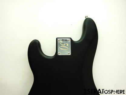 Fender Ltd 50th Anniversary Steve Harris Precision Bass LOADED BODY Satin Black