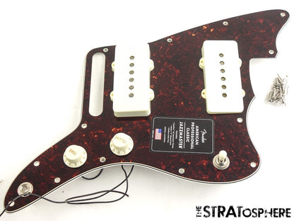 Fender American Professional Classic Jazzmaster LOADED PICKGUARD, Tortoise.