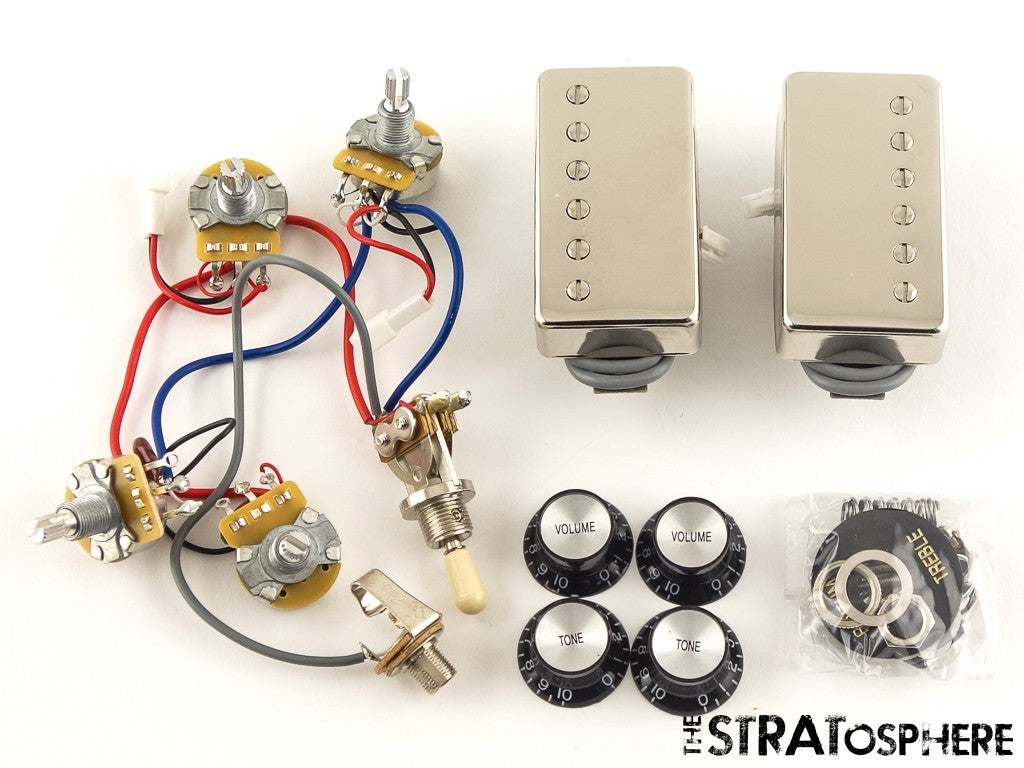 Epiphone SG Standard Probucker 2 & 3 PICKUPS POTS KNOBS CTS
